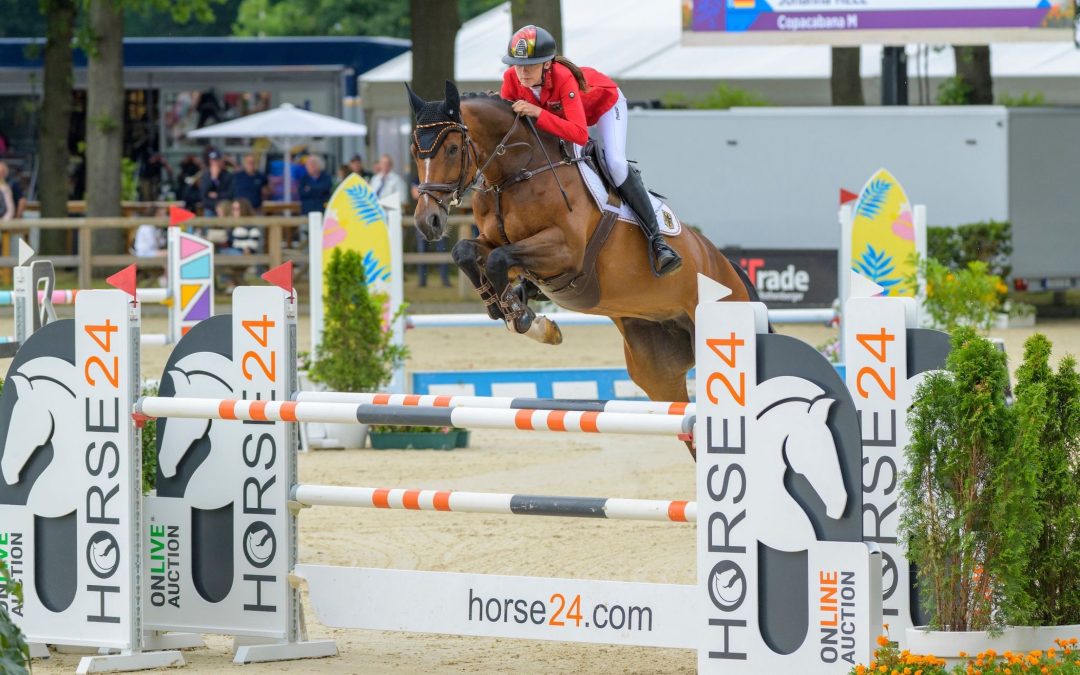 Johanna Hell wird Europameisterin im Springreiten