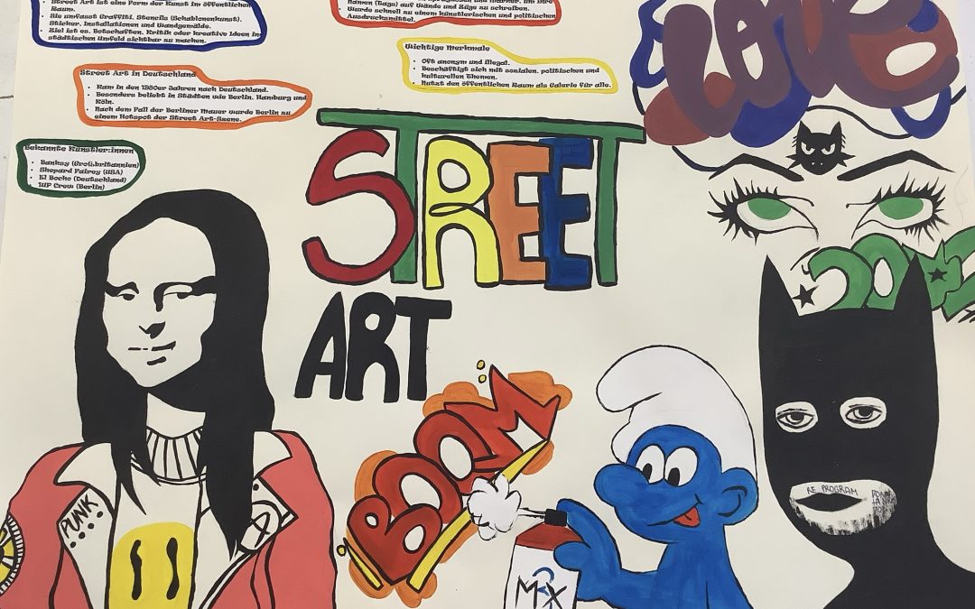 Kreativität im Fokus – Schülerarbeiten aus dem Kunstunterricht