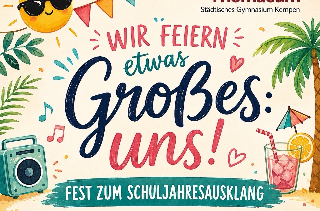 Schulfest am 16.07.2026