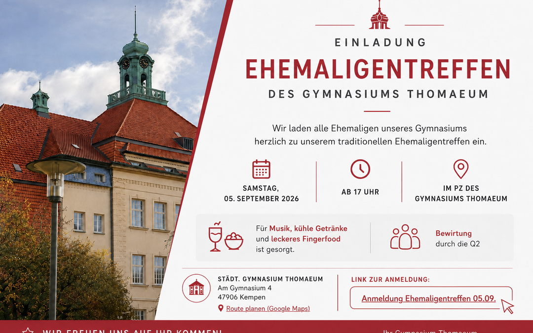 REMINDER: Ehemaligentreffen